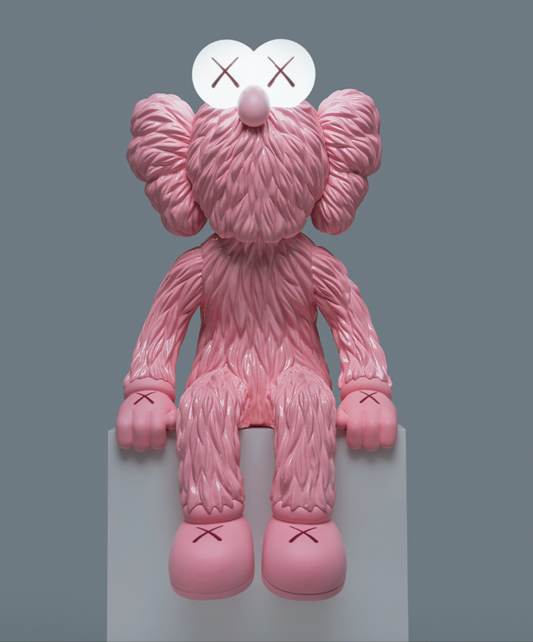 kaws BFE flash pink