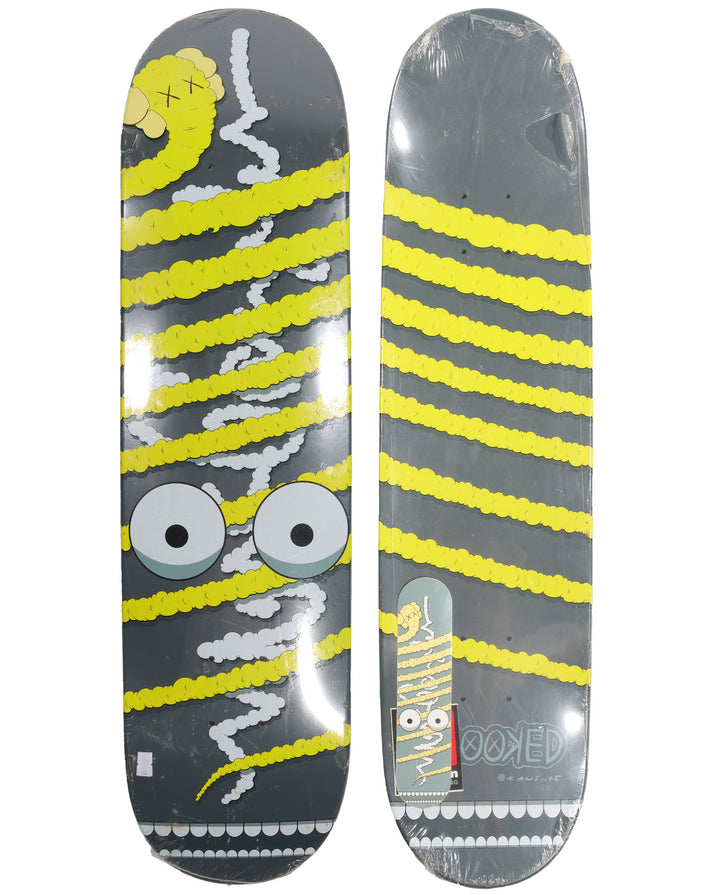 X-girl FACE SKATE DECK KYNE Kaws Supreme ホワイト系 その他スポーツ