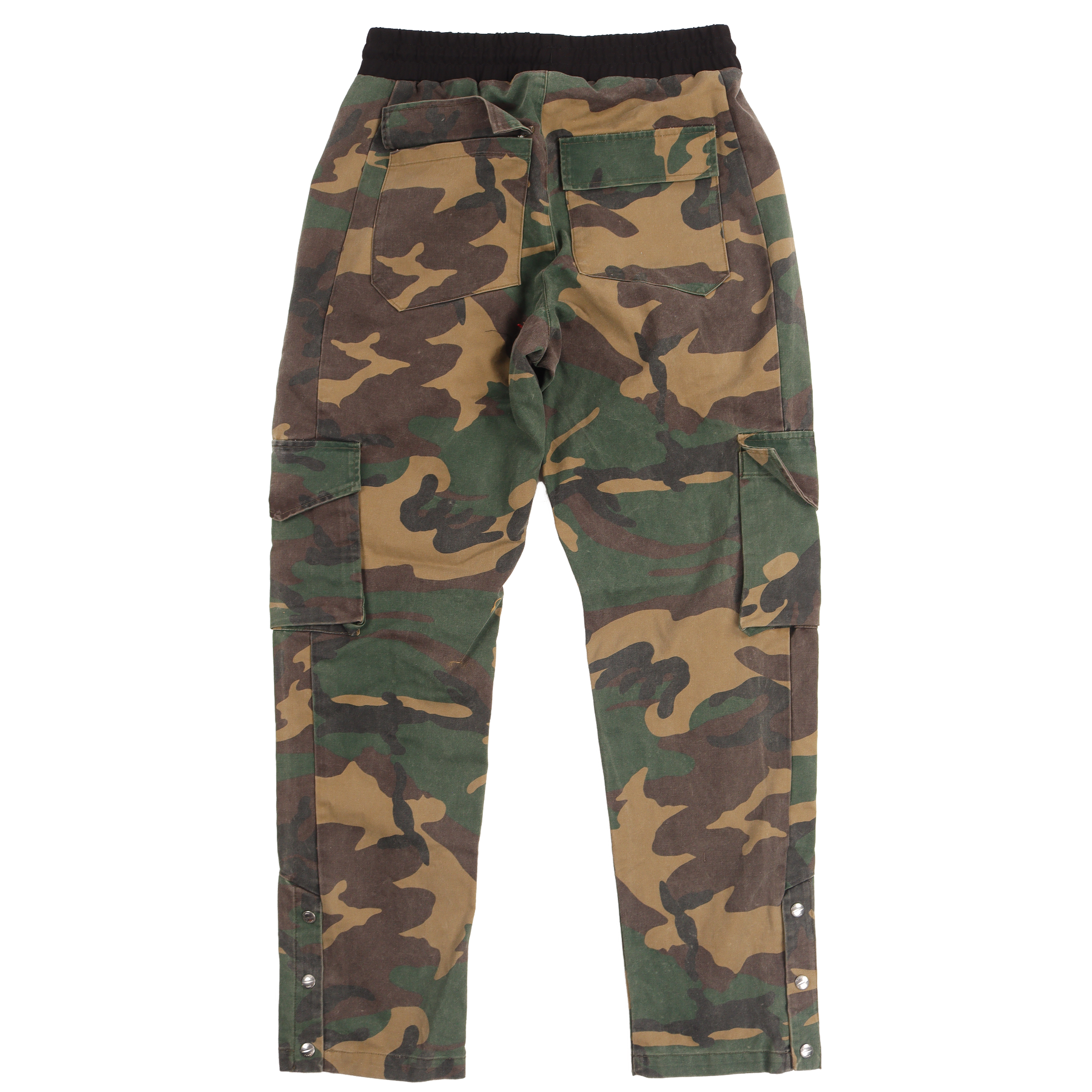 rhude camo pants