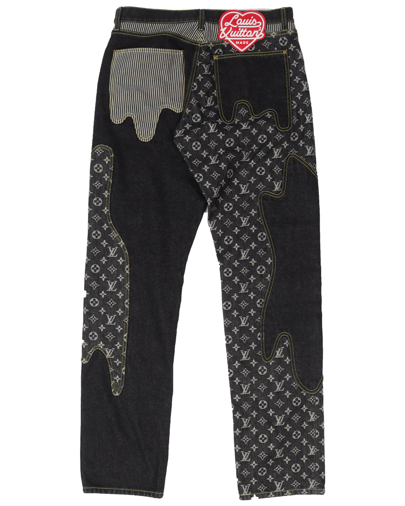 Louis Vuitton Monogram Patchwork Denim