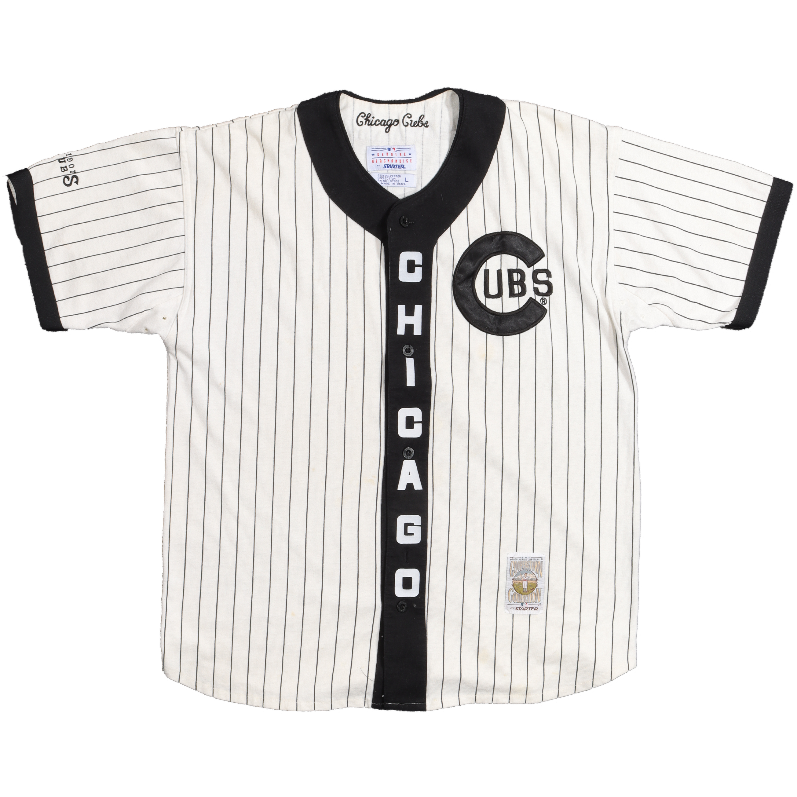 chicago cubs old school jersey