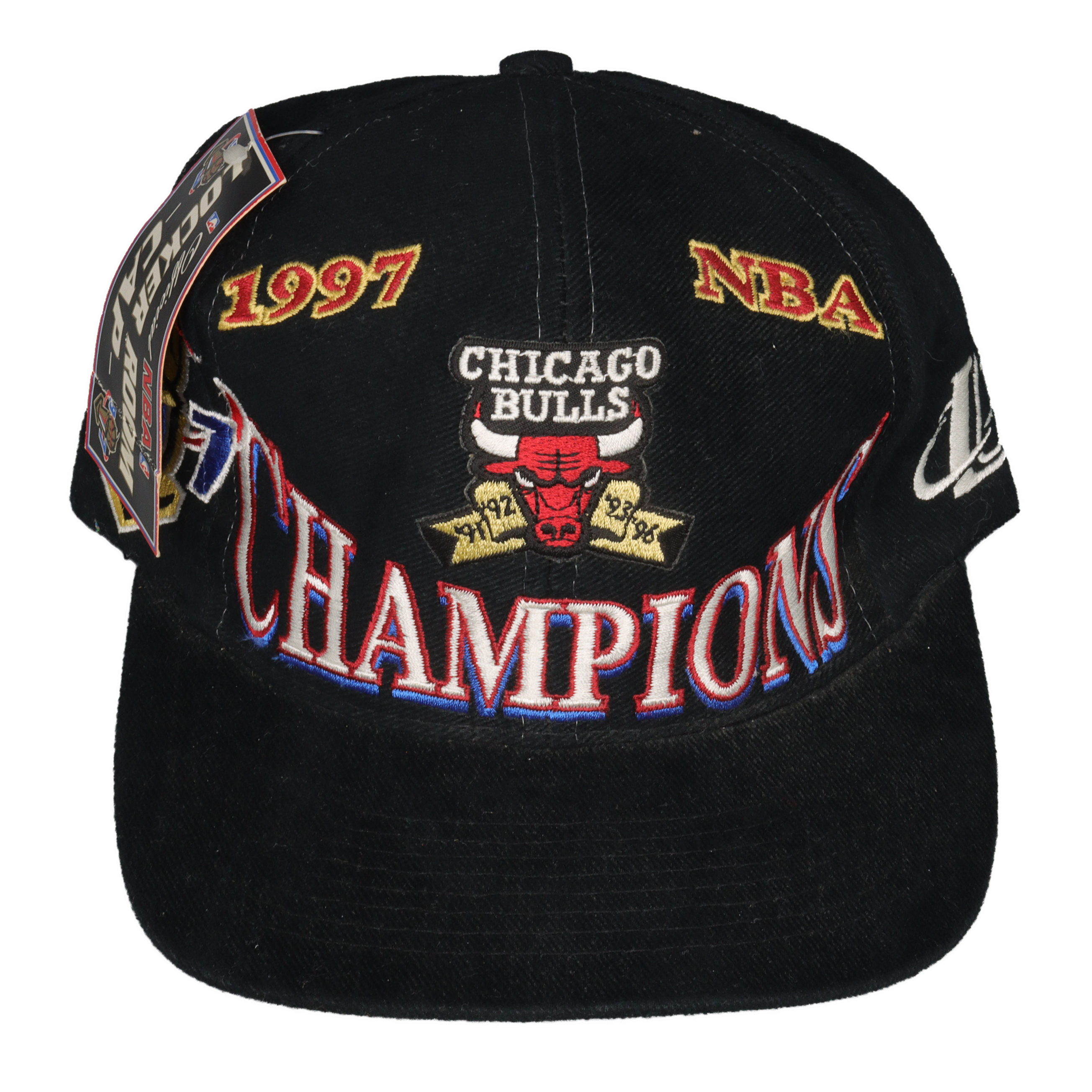 bulls championship hat
