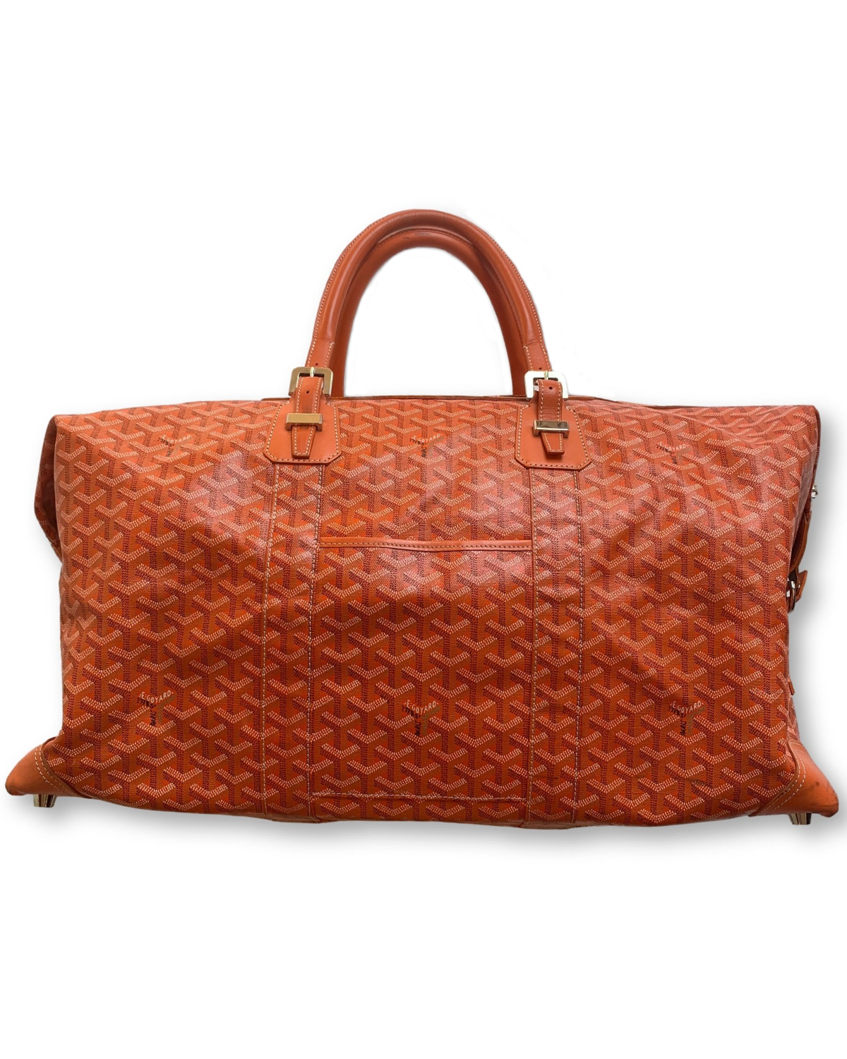 Goyard Boeing 55 Monogram Canvas Coated Duffle Bag at 1stDibs