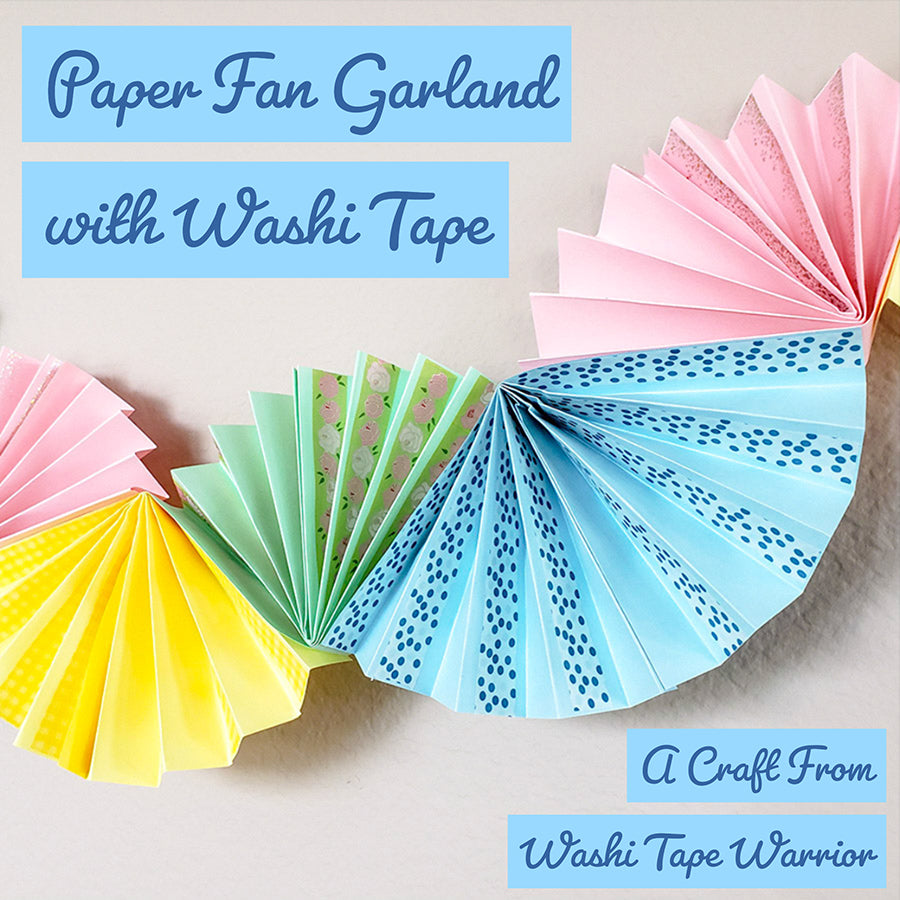 paper fan garland