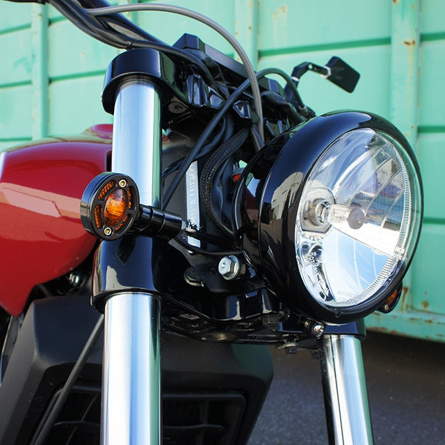 fork mount turn signal bracket