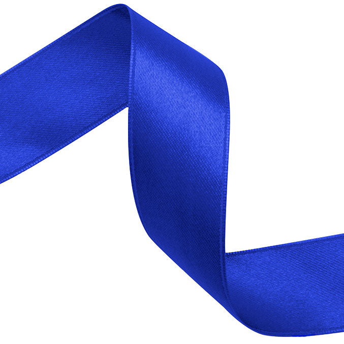 cobalt blue satin ribbon