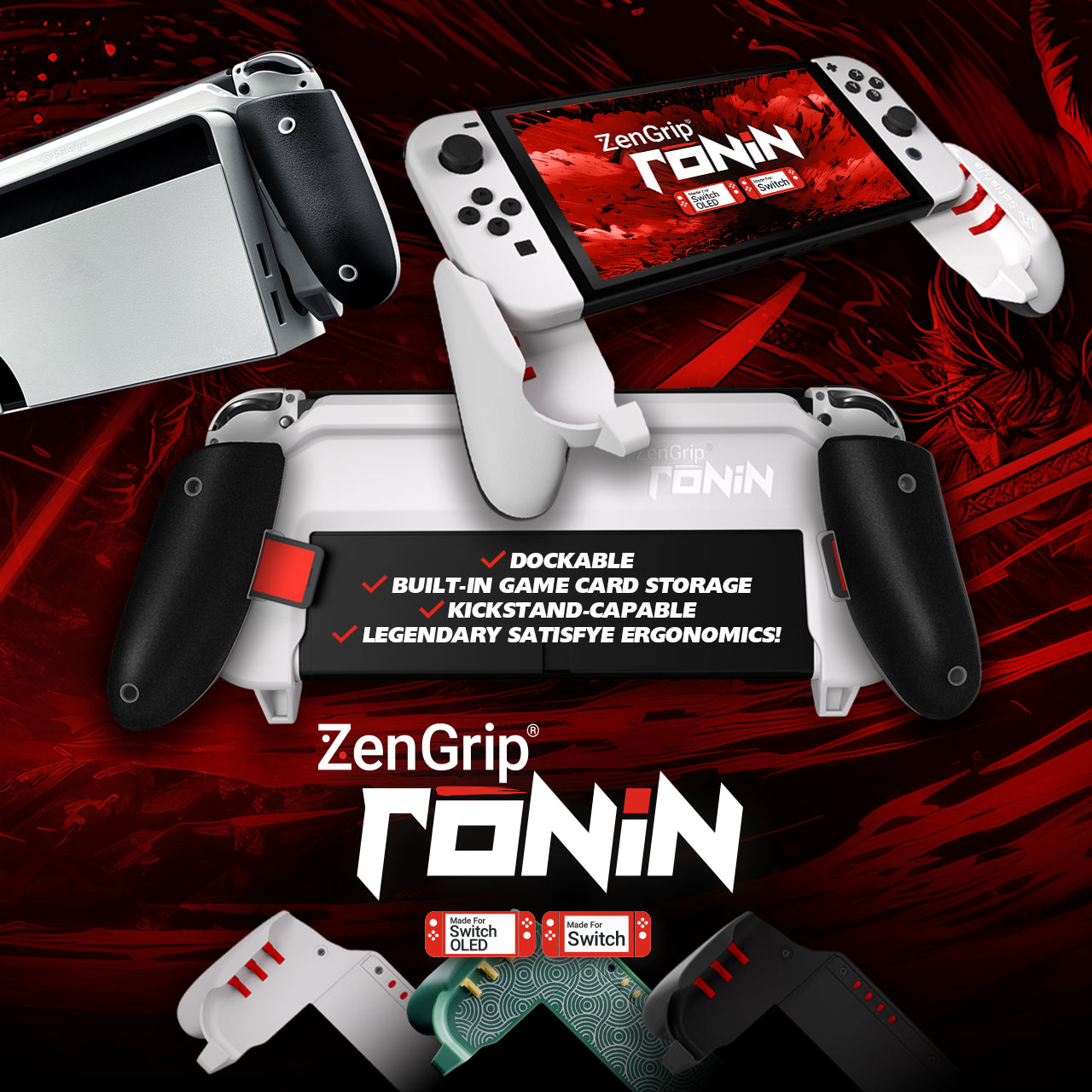 ZenGrip Ronin for Switch and Switch Lite