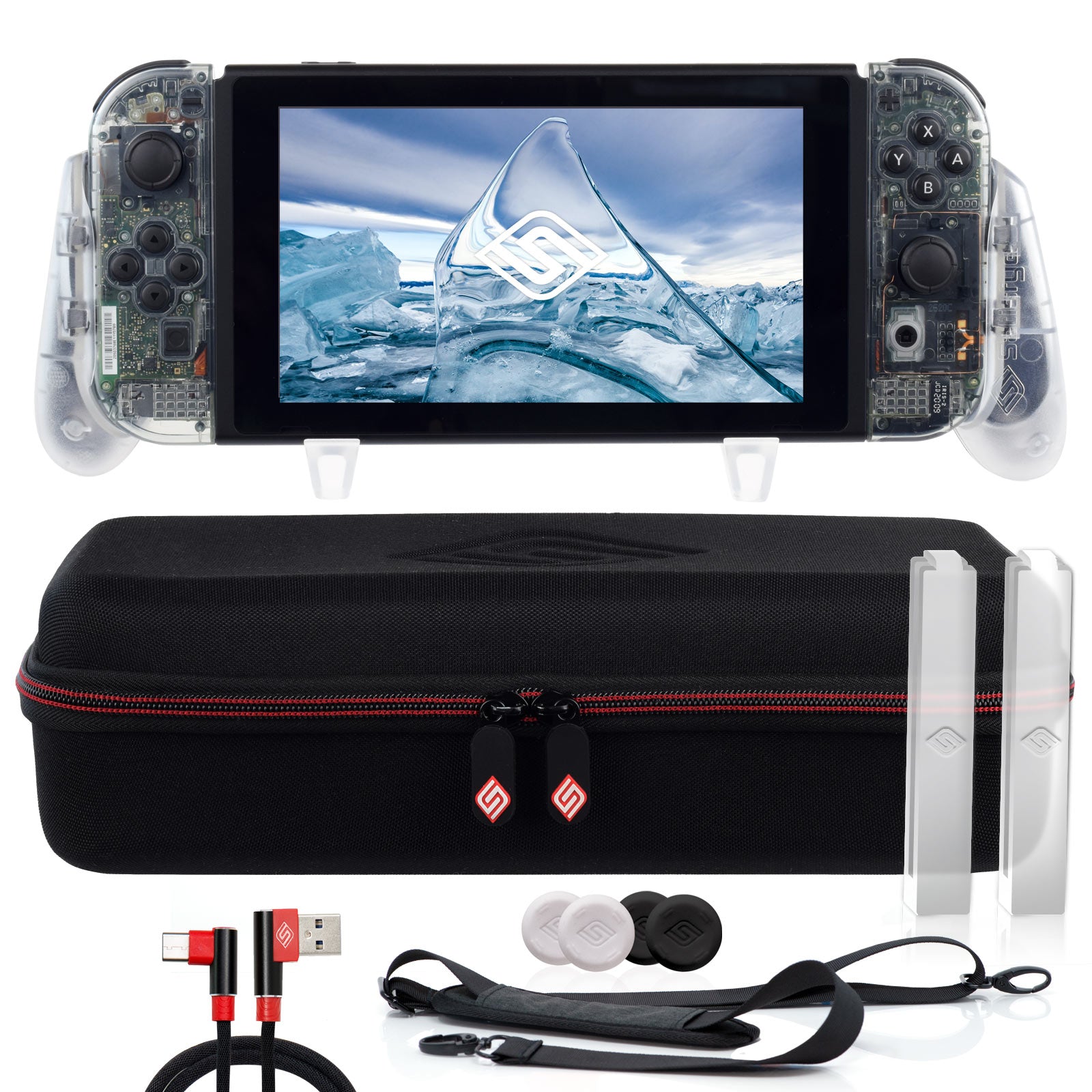 satisfye nintendo switch pro grip elite bundle