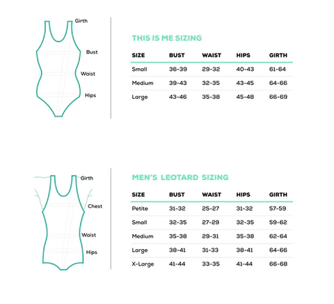 So Danca Size Guides – Mark's Dancewear