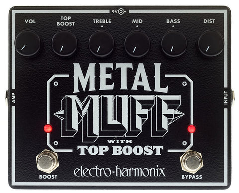 Electro-Harmonix Metal Muff with Top Boost, Distortion Pedal