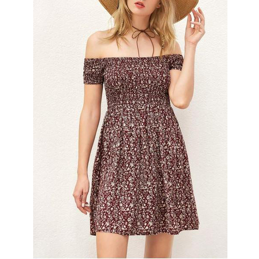 simple floral dress