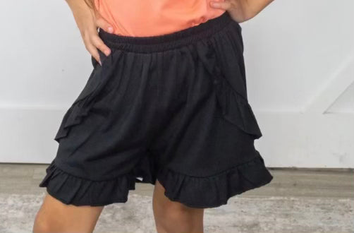 Frilly Me Girls Ruffle Shorts