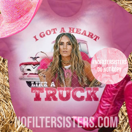 Heart Like A Truck Tee