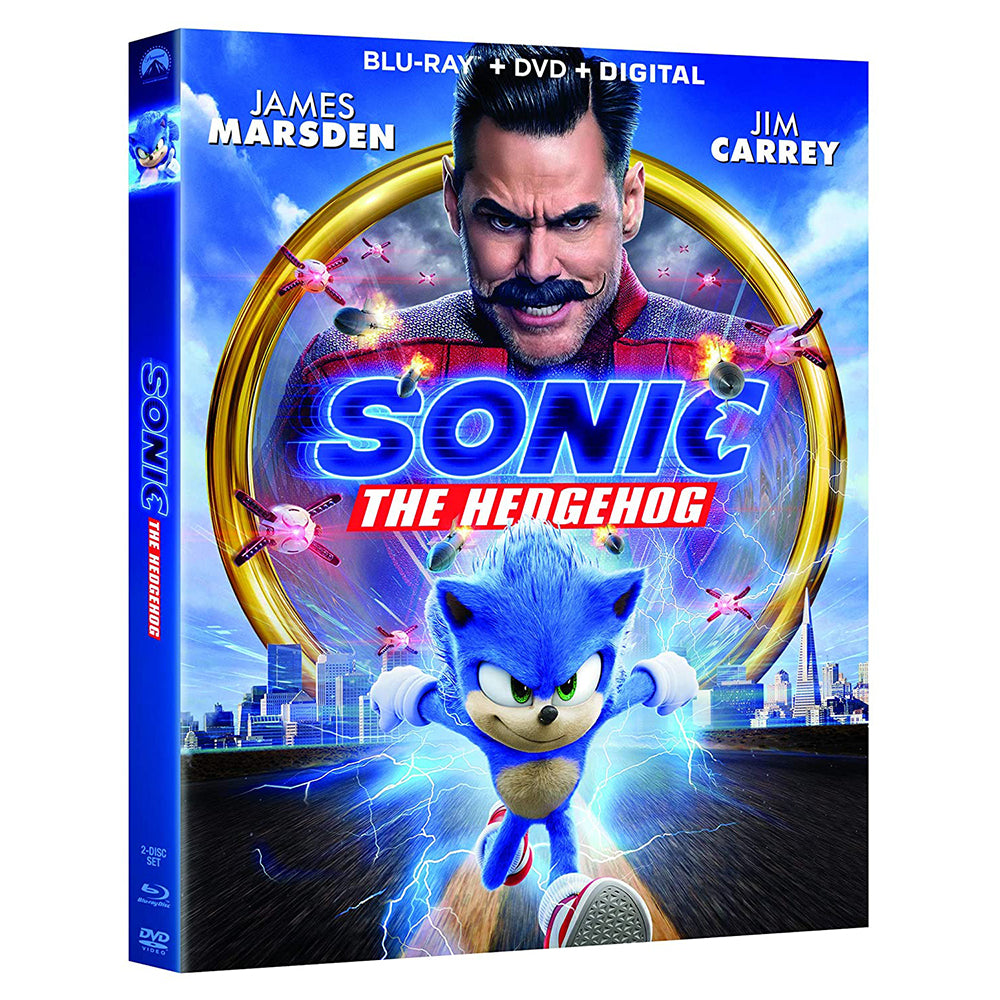 Sonic the Hedgehog Movie Blu-Ray