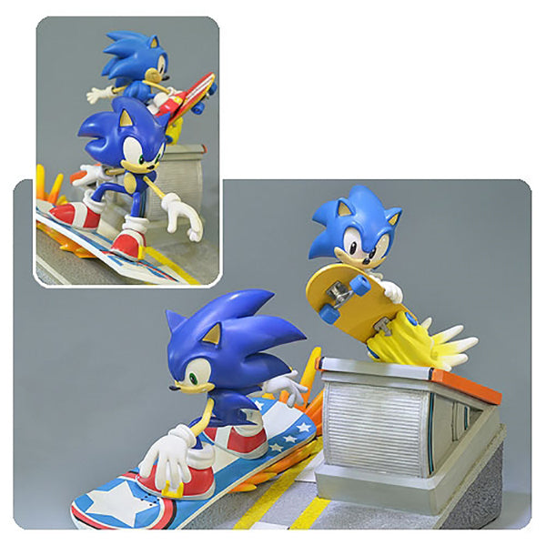 sonic the hedgehog statue