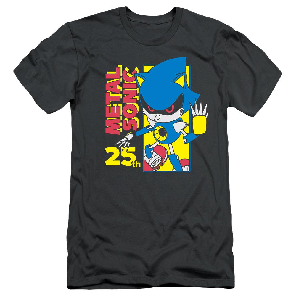 Metal Sonic 25th Anniversary Graphic Charcoal Tee