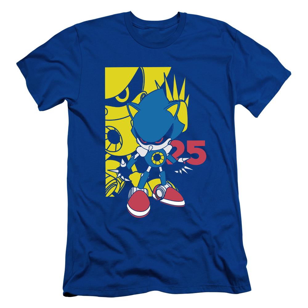 Metal Sonic 25th Anniversary Graphic Royal Blue Tee