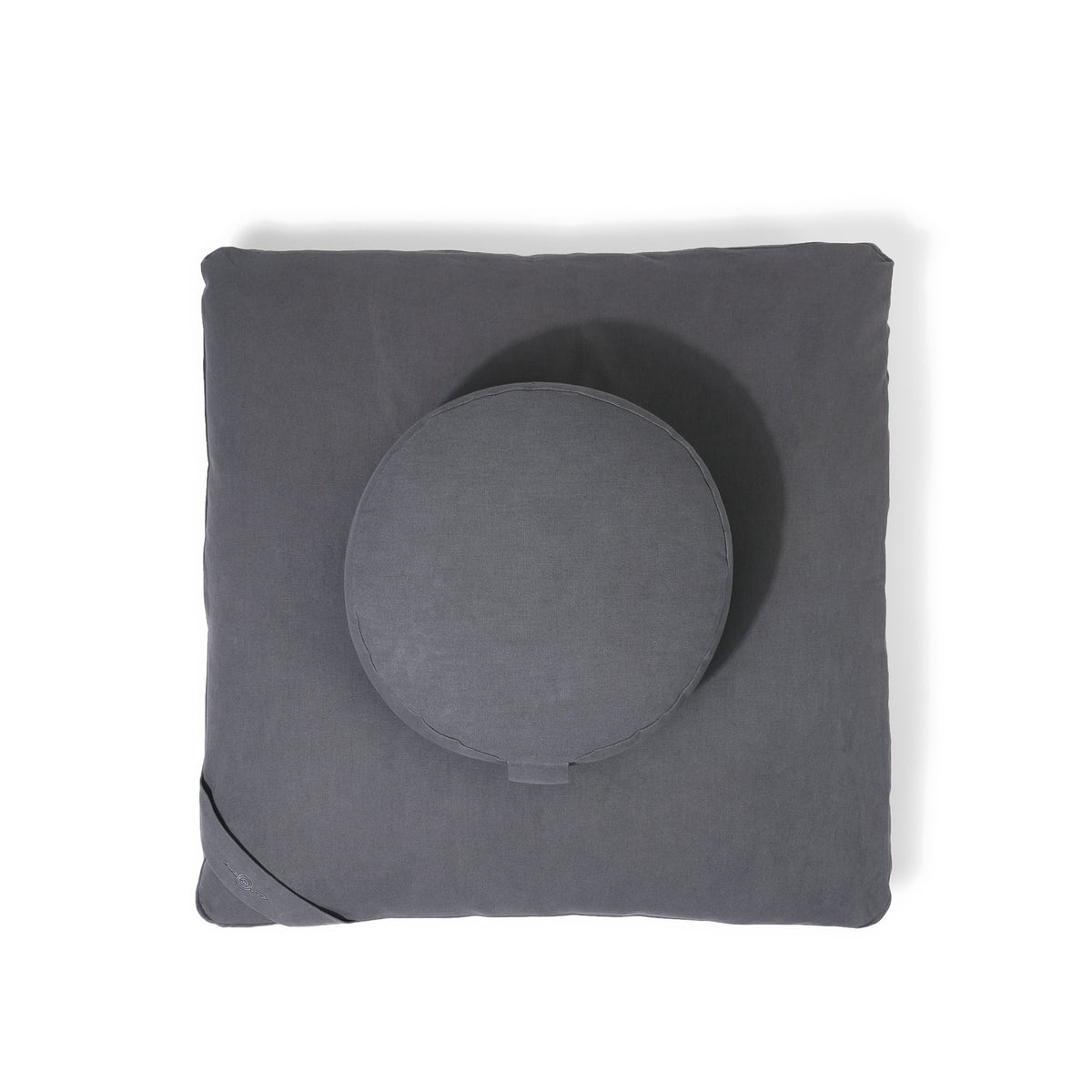 Organic Meditation Cushion Set - slate