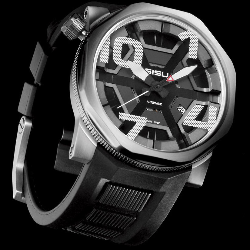 BRAVADO BA7-50 Rubber Swiss Automatic - SISU Watches product image