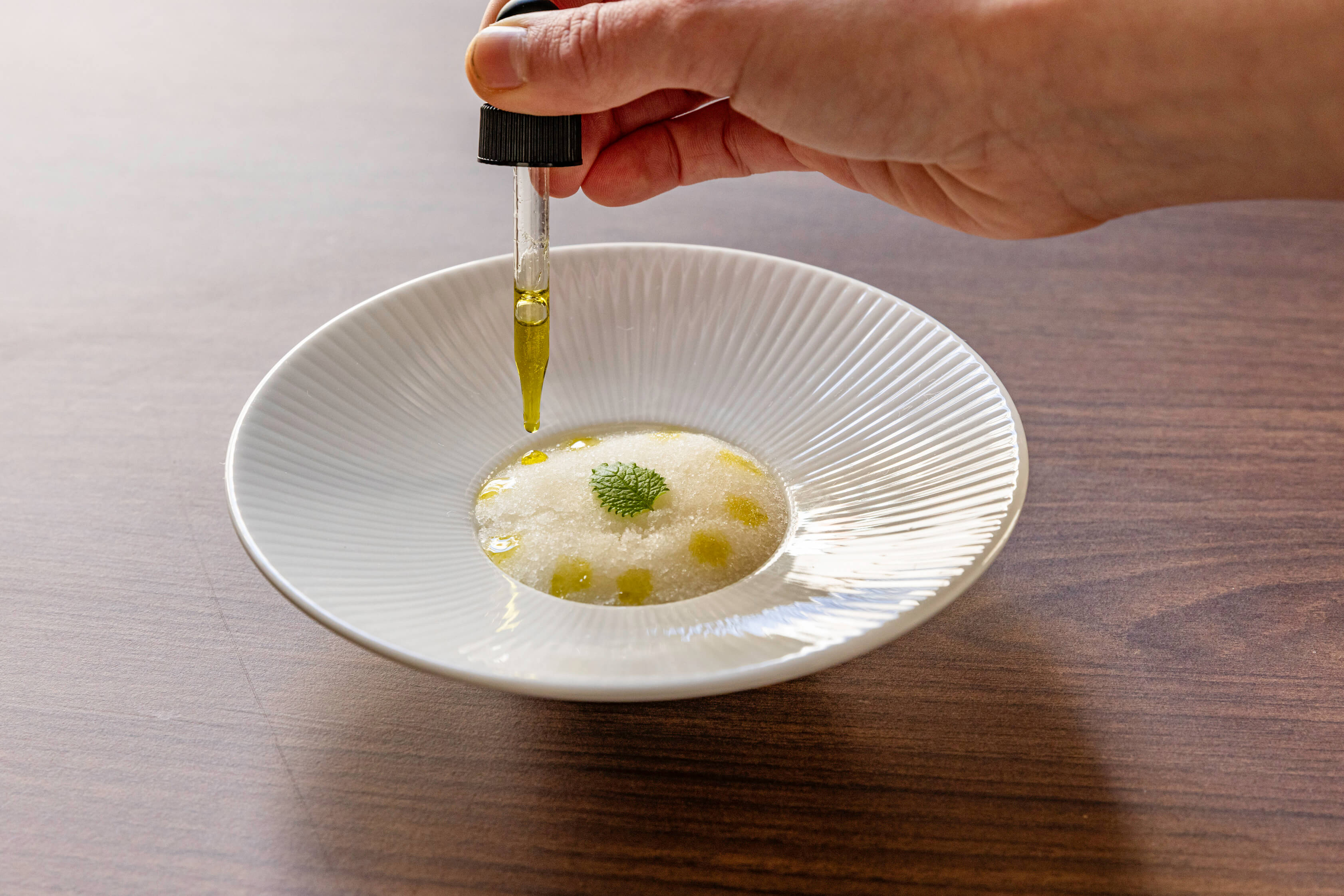 Olive Oil Sorbet