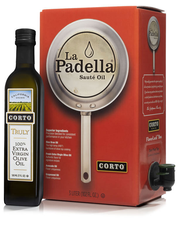 La Padella and Truly bottle