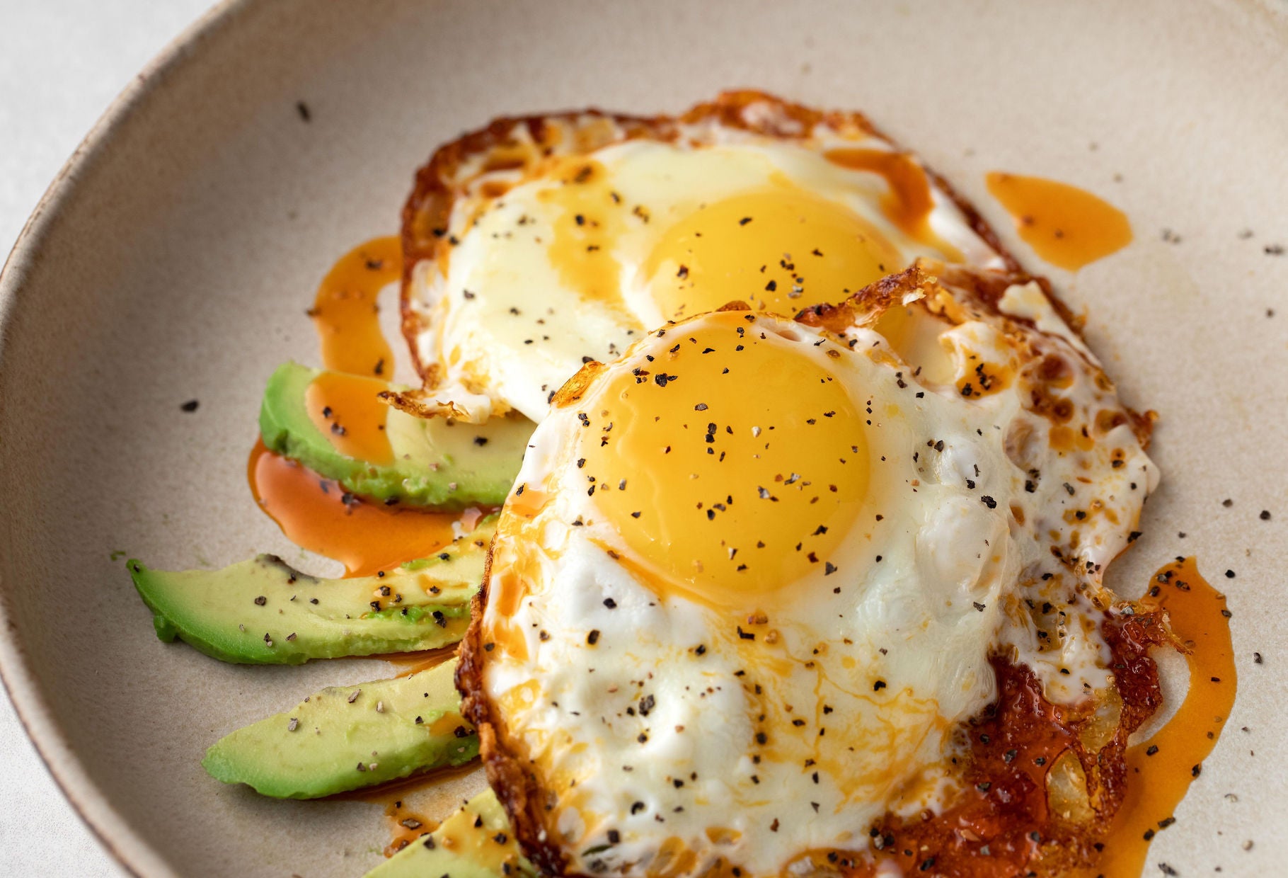 fried egg on avocado toast