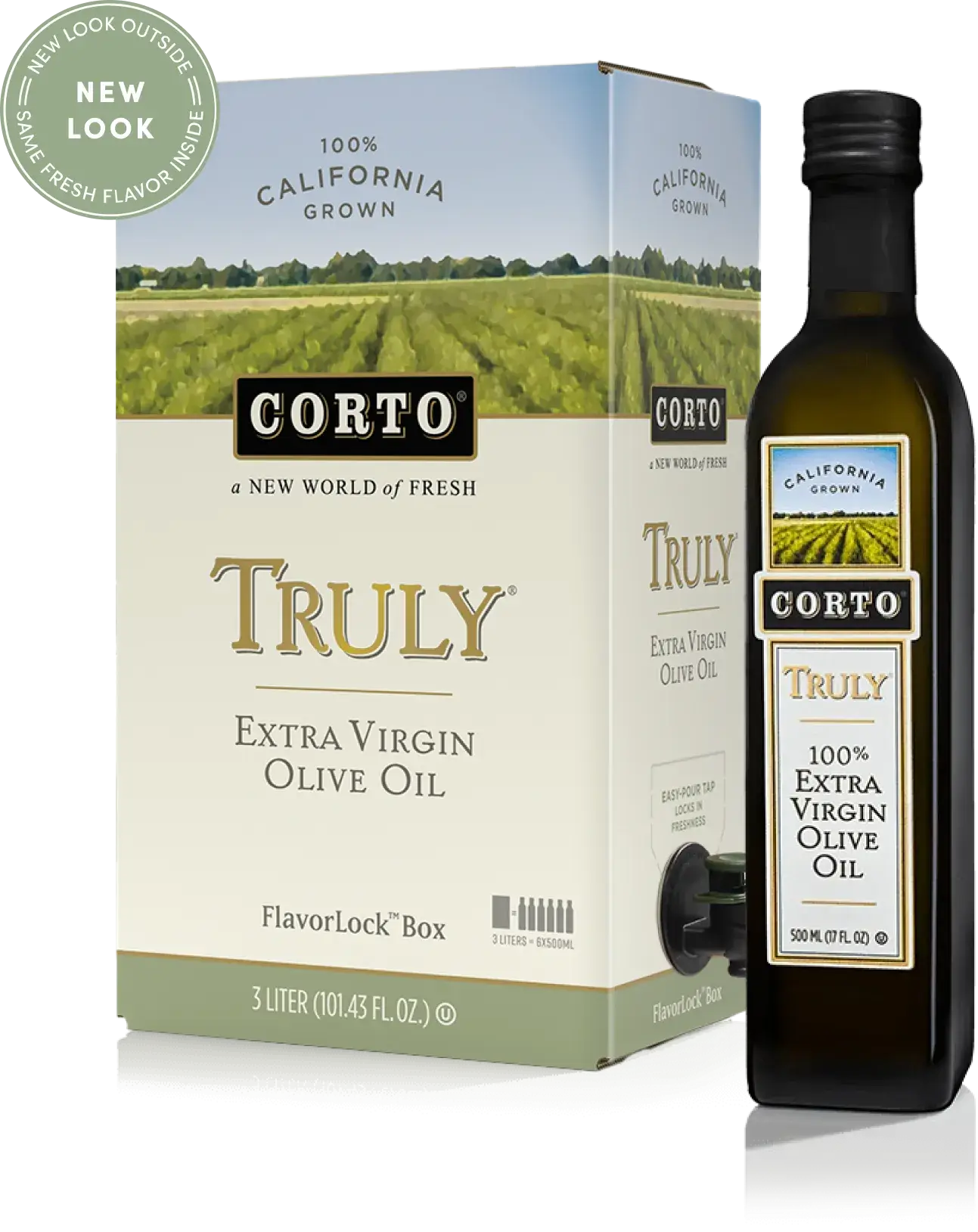 TRULY® Extra Virgin Olive Oil from Corto | Buy Online Corto Olive Oil
