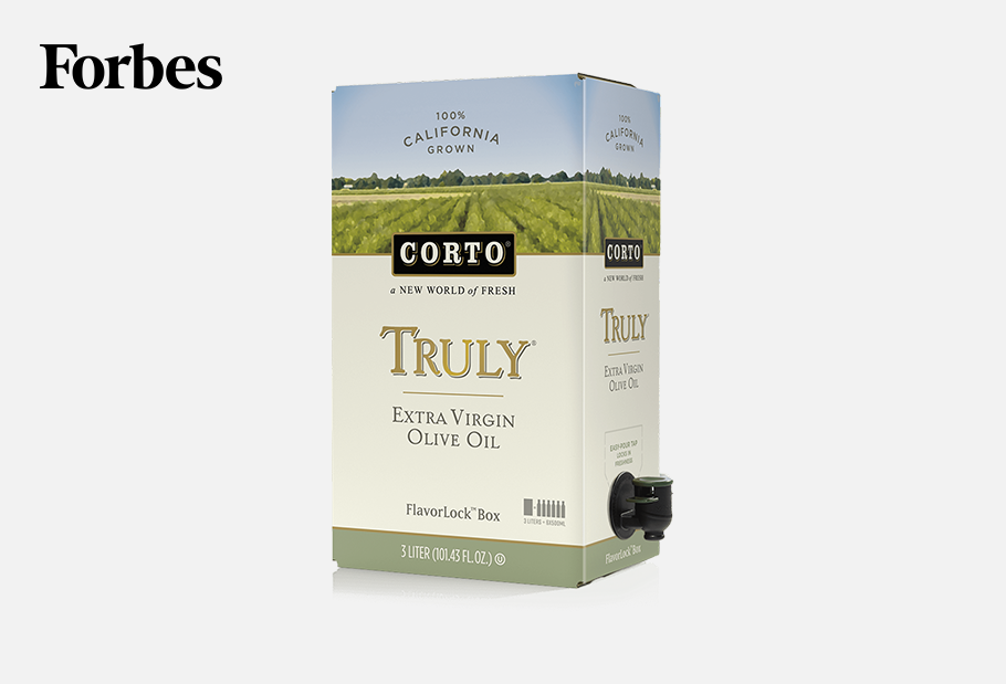 Corto Olive Oil forbes logo