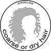 Course or dry hair