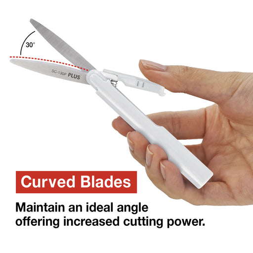 Large Curved Blade Scissors — Guard Your ID