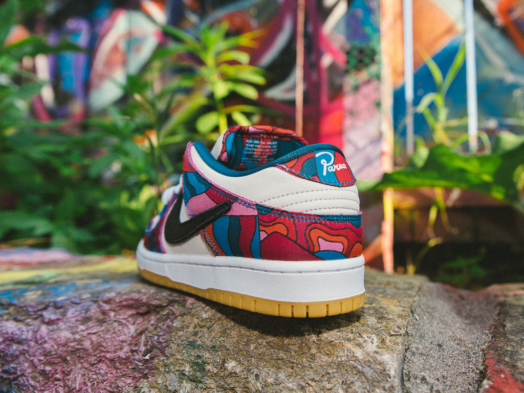 Nike SB X PARRA Dunk Low QS 7.30.2021 – Unheardof Brand