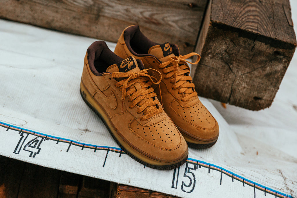 wheat air force 1 size 7
