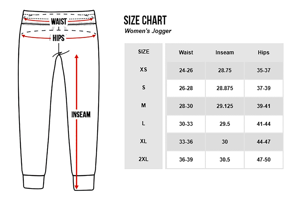 leggings depot joggers size chart