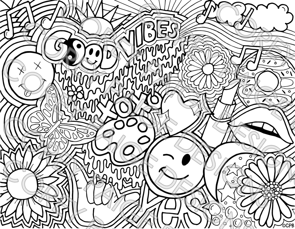 printable-hippie-coloring-pages