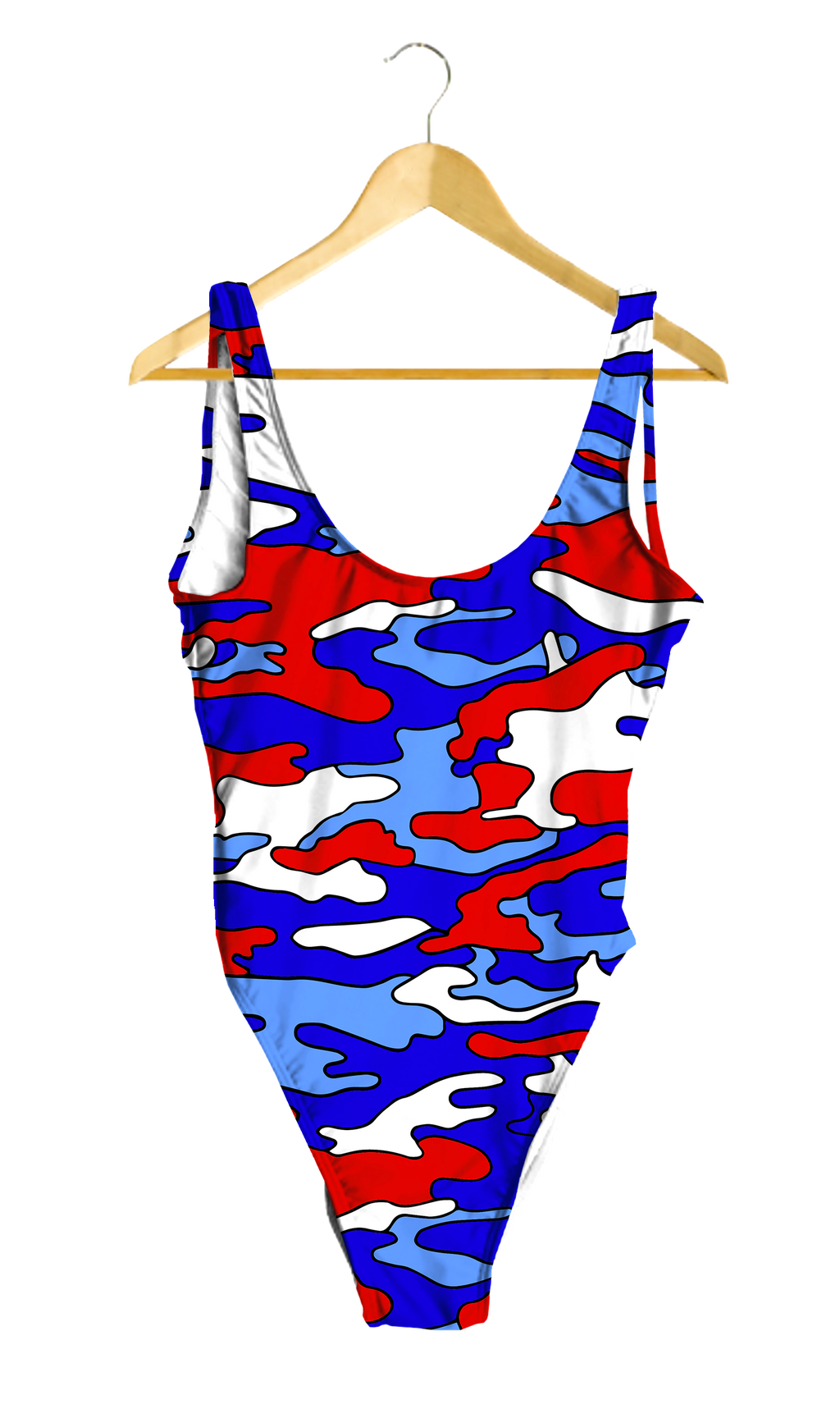 red white and blue one piece