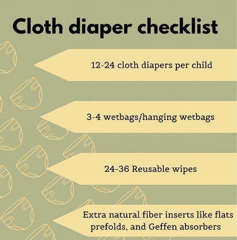 cloth diaper checklist