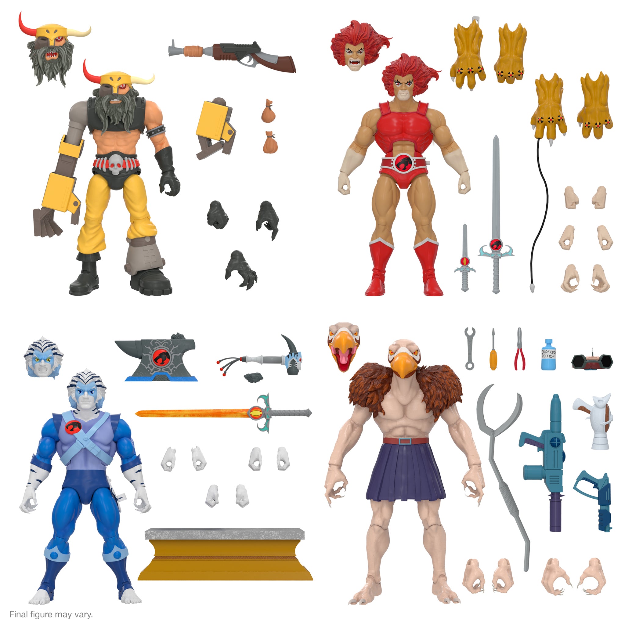 ThunderCats ULTIMATES! Wave 5 - Set of 4 Figures (Pre-Order)