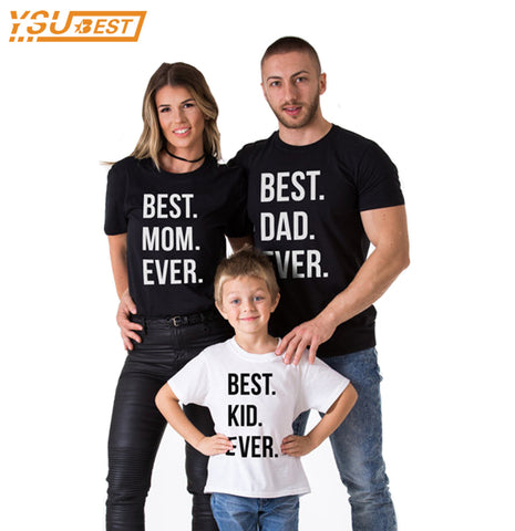 Family Look New 2019 Summer Family Matching Clothes Cotton Father