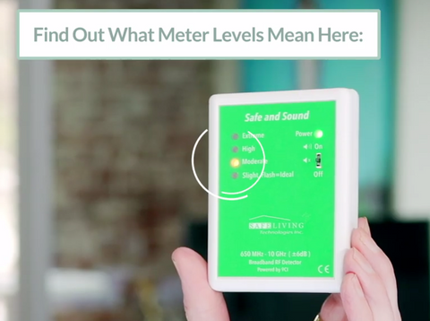 How do you measure EMF radiation