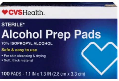 70% alcohol wipes