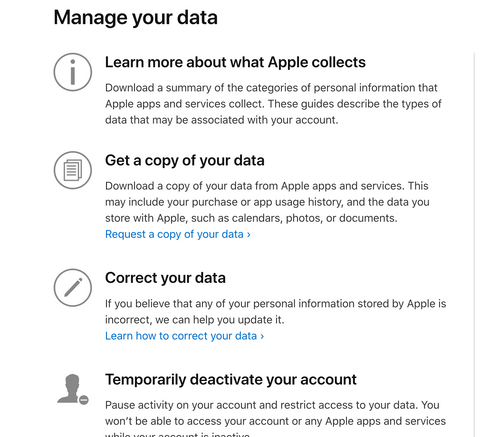 get apple data from your phone