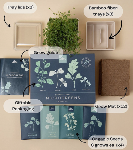 micro greens kit for emf experiment