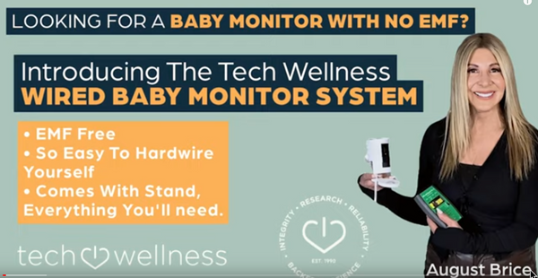 no emf wired baby monitor