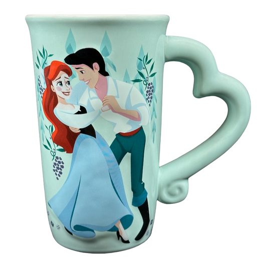 Disney The Little Mermaid Ariel Mug With Figural Flounder Stirrer