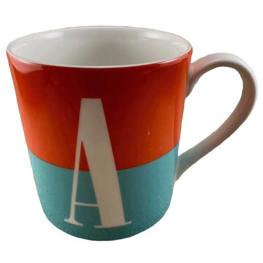 A-Z Letter O Monogram Initial Mug Pottery Barn