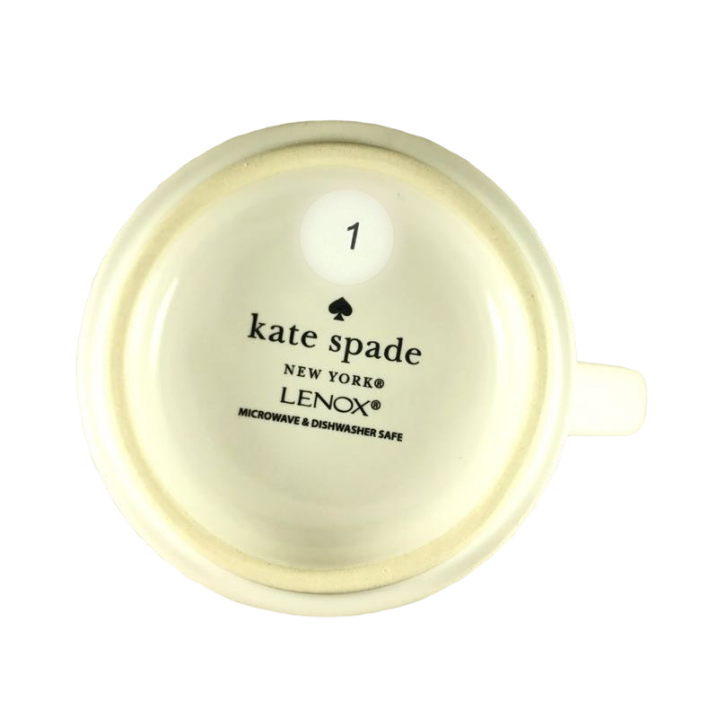 Kate Spade All In Good Taste Pretty Pantry Mug Lenox – Mug Barista