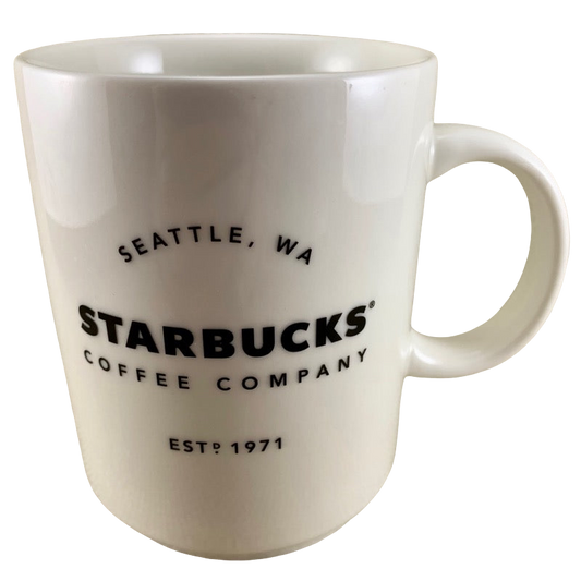 2001 Barista Starbucks Coffee Co. Est 1971 ~ 6 oz espresso cup 30th  anniversary