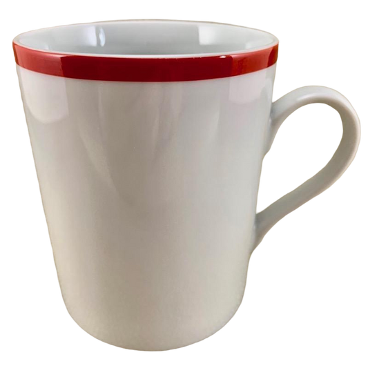 Fleur De Lis Red And Cream Mug Williams-Sonoma – Mug Barista
