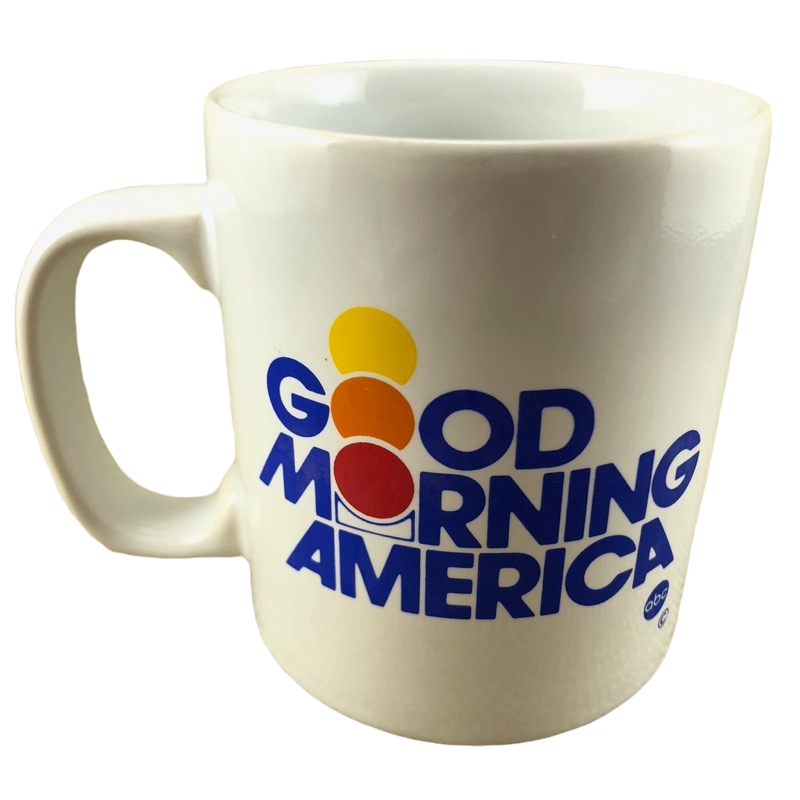 Good Morning America Make It A Good Day David Hartman Signed Mug Kiln ...