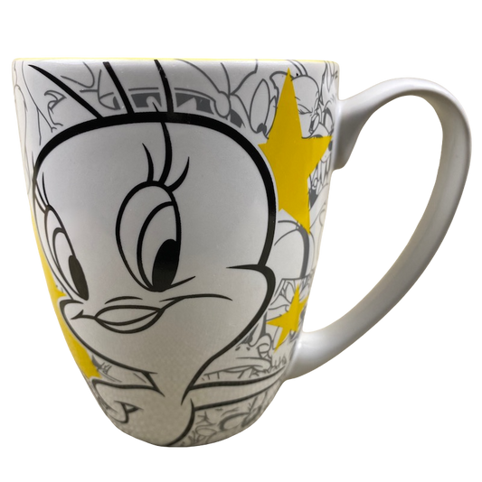 2004 Looney Tunes Tweety Bird Bad ol' Puddy tat! Embossed Coffee Mug - Ruby  Lane